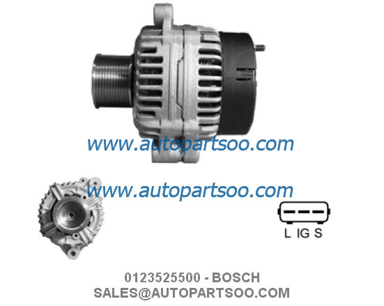 0123525500 0986045170 - BOSCH Alternator 24V 90A Alternadores