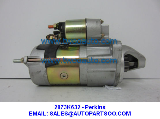 2873K632 - Perkins Starter Motor 12V 2873K632